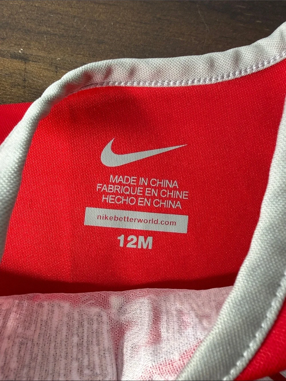 Nike Red and Gray Ohio State Girls Tank Cheer Dress